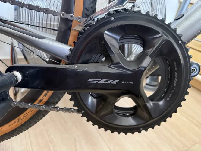 Pedivela Shimano 105 - 172,5mm - Coroa 52x36