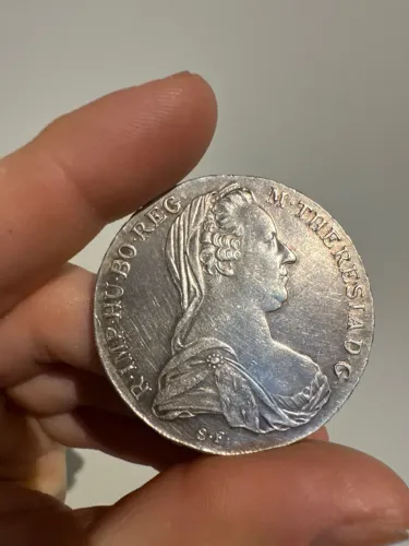 1 thaler Áustria 1780