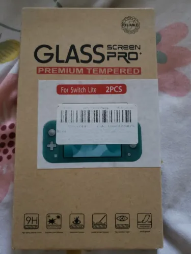 Película de vidro Glass Screen PRO Nintendo Switch Lite 2 unidades novo lacrado