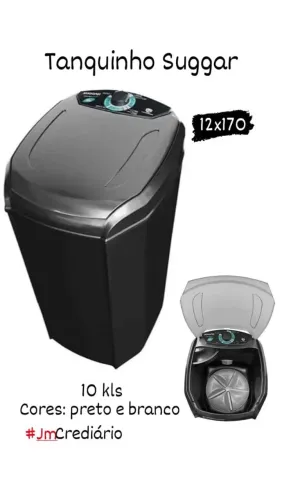 Tamquinho 10kg suggar no crediario sem entrada