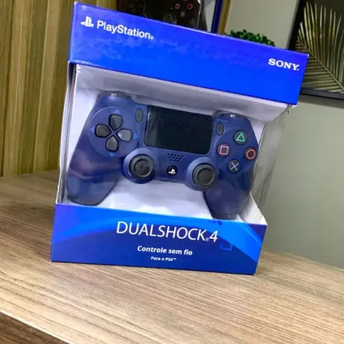 Controle ps4 midnight blue novo zero na caixa!