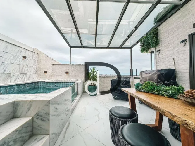 Cobertura com 4 dormitórios à venda, 249 m² por R$ 5.689.000,00 - Riviera de São Lourenço