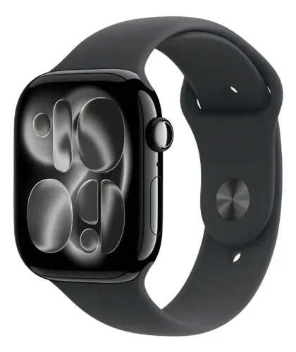 Apple Watch Series 11 46mm Jet Black | NOVO, LACRADO E GARANTIA OFICIAL APPLE DE 1 ANO
