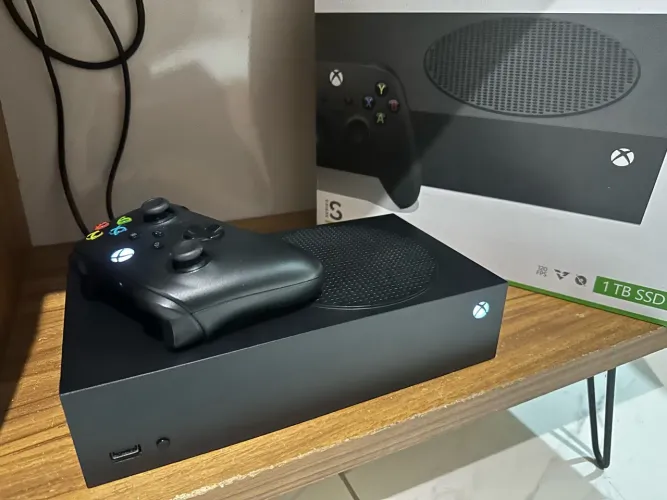 Xbox séries S 1TB edição Carbon black aceito cartão!