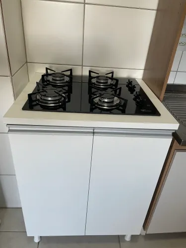 Cooktop com armário