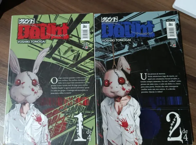 Mangá Doubt vol 1 e 2