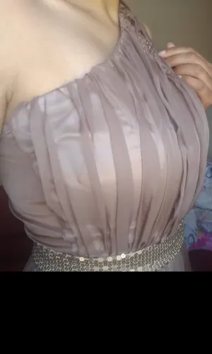 Vestido longo de festa