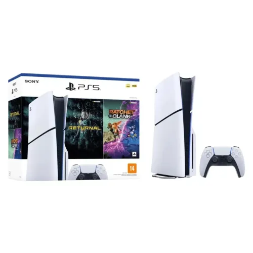 Console Play 5 Mídia Física + 2 controles IMPECÁVEL!!!