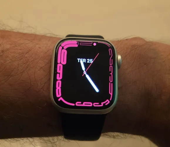 Applewatch series 8 41mm prata lindo!