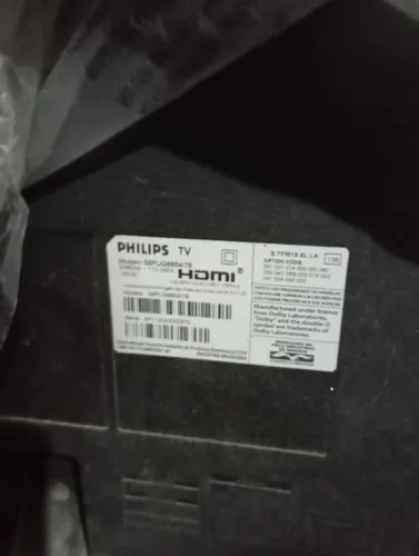 Vendo tv 55 polegadas para retirada de peças.