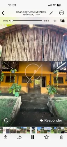Chácara para venda possui 27600 m2 Município de - Palmas - TO