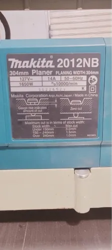 Makita Plaina e Desengrosso