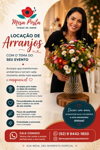 Arranjos para eventos
