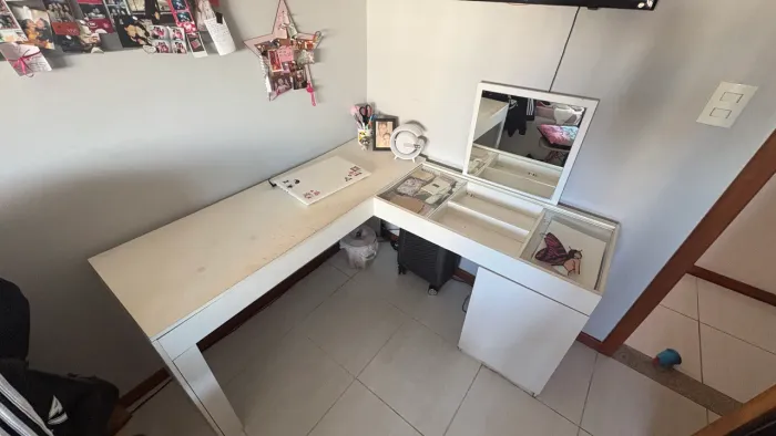 mesa, mesa de escritório, escrivaninha