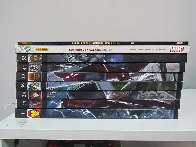 Coleção de quadrinhos marvel