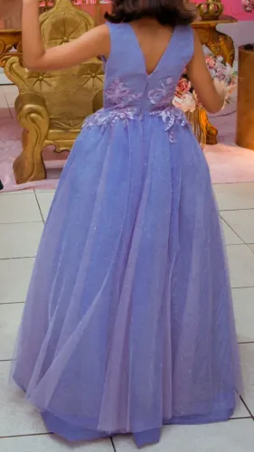 VESTIDO PRICESA INFANTIL 