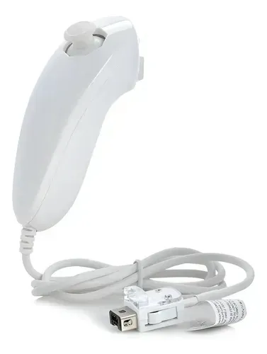 controle nunchuk nintendo wii branco