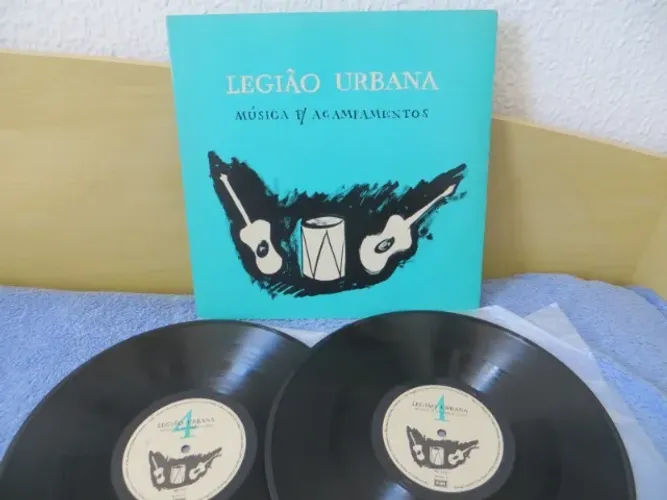 LP LEGIÃO URBANA - Música para Acampamentos - LP duplo, capa dupla (LPs ZERADOs!!)