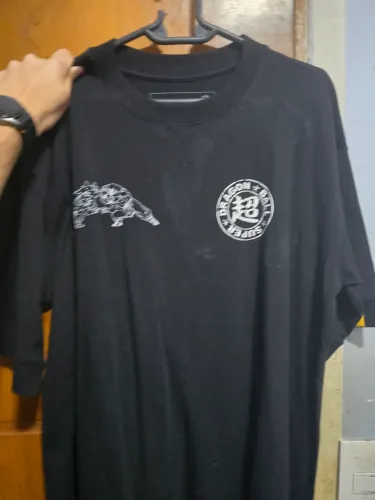 Camiseta oversized berzerk preta Dragon ball p