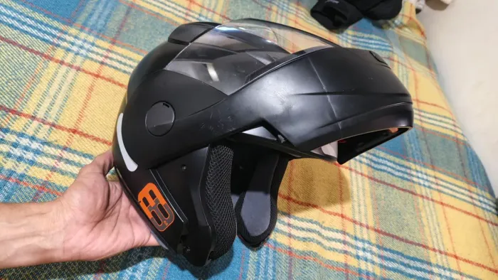 Capacete EBF ARTICULADO (Robocop) TAMANHO 58