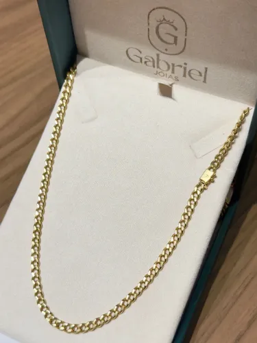Cordão de ouro grumet oco 11.6g ( LOJA FÍSICA )