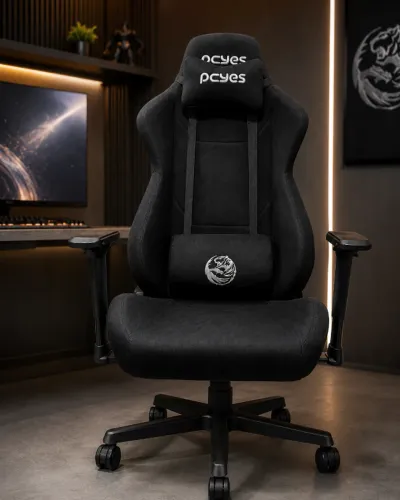 CADEIRA GAMER MAD RACER V8 TURBO PRETO - V8TBMADPT
