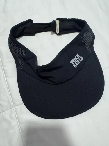 Viseira track and field preta