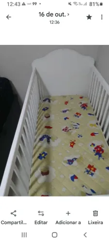 Berço usado