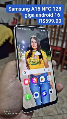Troco por superior Samsung A16 nfc 128 giga
