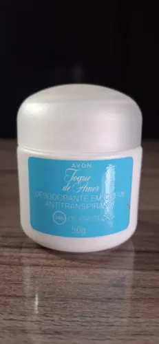 desodorante toque de amor em creme raridade avon