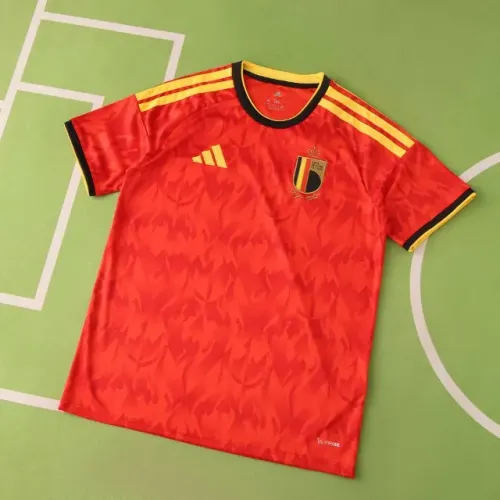Camisa Seleção da Belgica I 26/27 - Torcedor Masculina - Vermelha Copa do Mundo