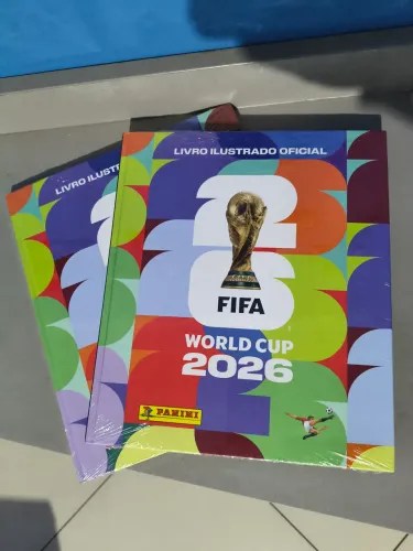 Álbum da Copa 2026 capa dura