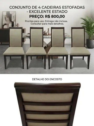 Cadeiras de sala de Jantar