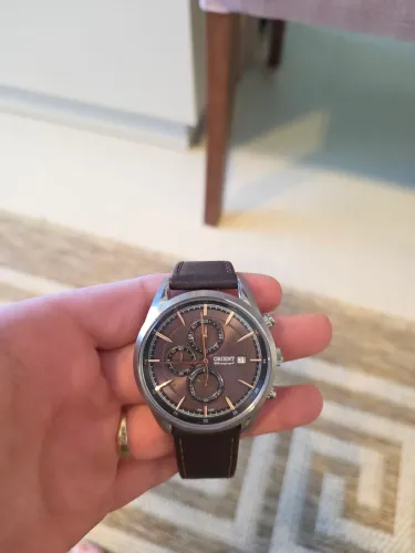 Relogio Orient Pulseira de Couro