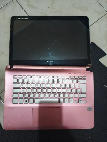 Notebook vaio com tela touth