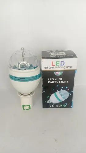 Lâmpada Led Globo Giratória