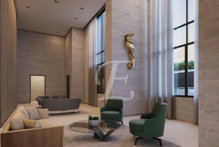 Apartamento Mobiliado, com 2 quartos, 1 suite, para alugar, 74 m² ,com varanda - Cerqueira