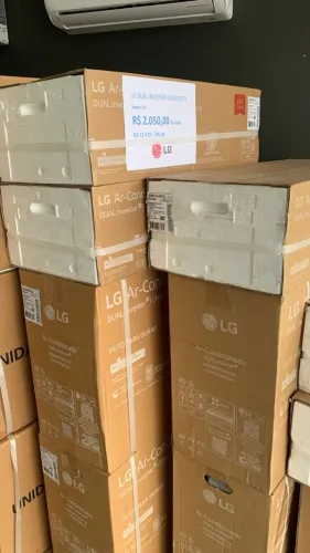 Split LG Dual Inverter 9.000 Btus F Voice + IA