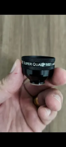 Lente Oftalmológica Volk Super Quad 160 Laser