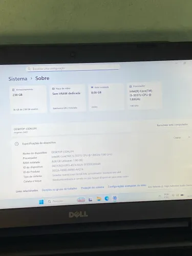 Notebook Dell Inspiron 3421