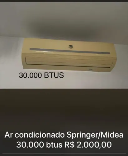 Central de ar 30 BTUs
