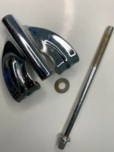 Garra com Parafusos para Bumbo de Bateria Acústica (Semi-novas)