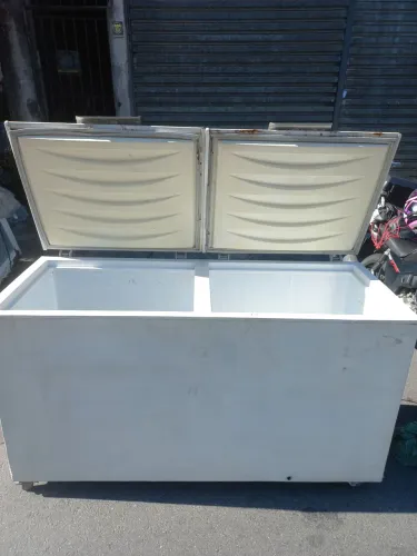 Vendo Freezer Horizontal Gelopar 469L 220V- Gela bem, pronto para Uso