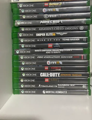 Lote de 15 jogos Xbox One(aceito venda individual)