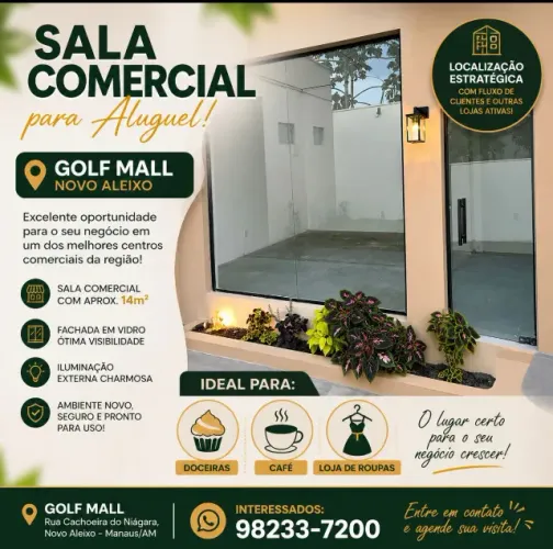 Sala comercial - 14m² - Colônia Japonesa
