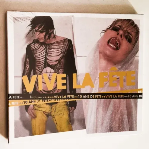 Cd Vive La Fête, 10 ans de fête. novo, lacrado.