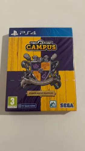 Jogo NOVO PS4 Two Point Campus Enrolment Edition Lacrado Europeu Playstation 4