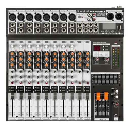 Mesa Soundcraft Sx 1202 Fx Usb
