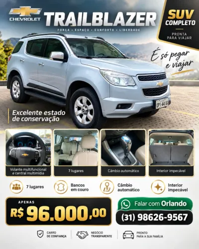 Chevrolet Trailblazer LTZ 2.8 Ctdi Diesel Aut. 2013
