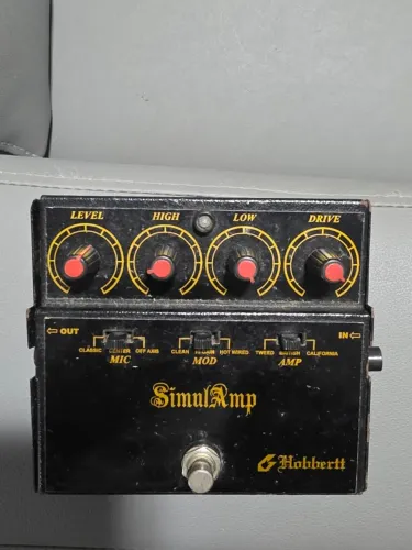 Pedal Simulador de amplificadores
